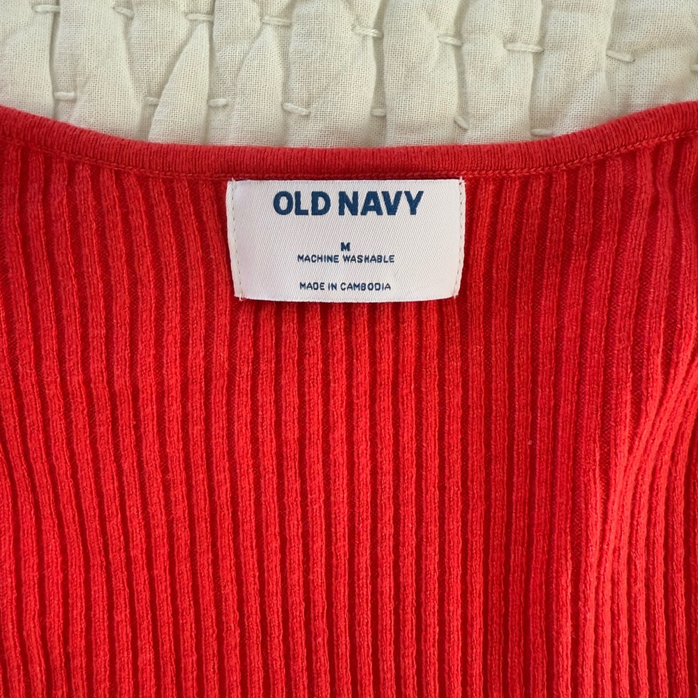 Fitted Rib-Knit Sweater - Picture 3 of 4